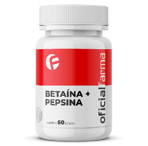 Betaína + Pepsina 60 Doses