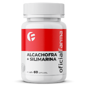 Alcachofra + Silimarina 400mg 60 cápsulas