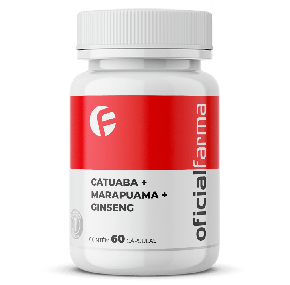 Catuaba, Marapuama e Ginseng 60 Cápsulas