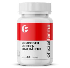 Composto Contra Mau Hálito 60 Cápsulas