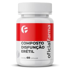 Composto Disfunção Erétil 60 Cápsulas