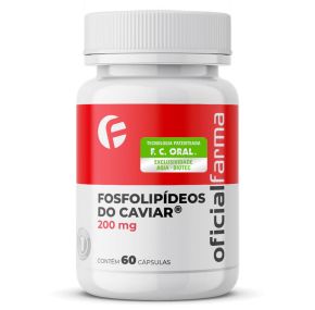 Fosfolipídeos do Caviar® 200mg 60 Cápsulas