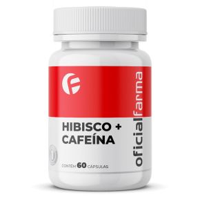 Hibisco + Cafeína 60 Cápsulas