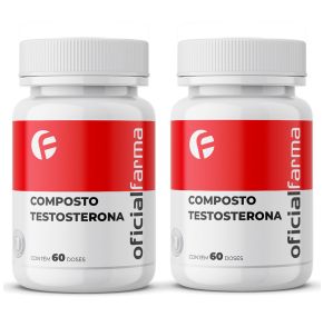 2 Composto Testosterona Endógena 60 Doses