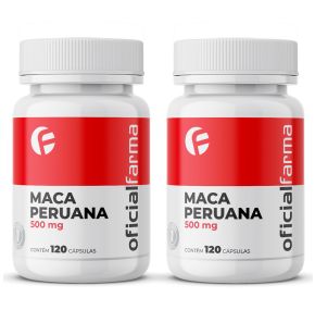 2 Maca Peruana 500mg 120 Cápsulas