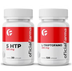 Cérebro em Dia - 5 Htp + L-Triptofano