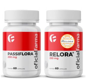 Calmante - Passiflora (Maracujá) + Relora®