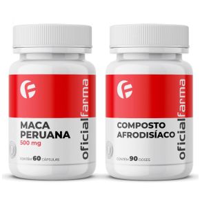 Libido Unissex - Maca Peruana + Composto Afrodisíaco