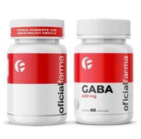 Melatonina 5mg 100 Doses + Gaba 400mg 60 Cápsulas
