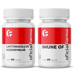 Pró Imune - Lactobacillus Acidophilus + Multivitamínico Imune OF