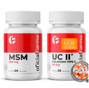 Colágeno Articular - Uc II® + Msm Enxofre Orgânico
