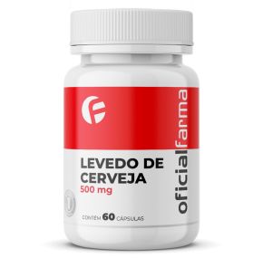 Levedo De Cerveja 500Mg 60 Cápsulas