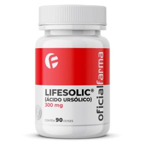LifeSolic ® (Ácido Ursólico) 300mg 90 Cápsulas