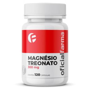 Magnésio Treonato 300Mg 120 Cápsulas