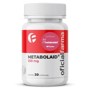 Metabolaid® 250mg 30 Cápsulas com Selo de Autenticidade (Efeito sanfona)
