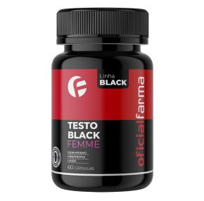 Testo Black Femme 60 cápsulas