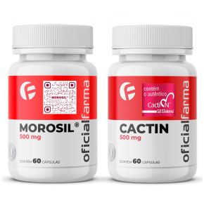 Morosil® 500mg 60 Cápsulas + Cactin 500mg 60 Cápsulas