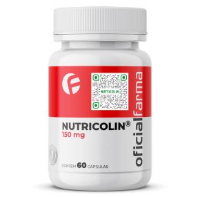 Nutricolin® 150mg 60 Cápsulas com Selo de Autenticidade