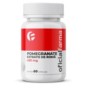 Pomegranate Extrato De Romã 450Mg 60 Cápsulas