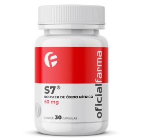 S7® (Booster de Óxido Nítrico) 50mg 30 Cápsulas