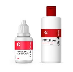 Shampoo Bomba de Café 200ml + Minoxidil Turbinado 100ml
