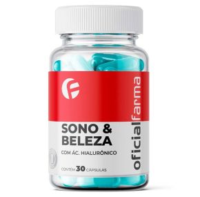 Sono & Beleza (Melatonina + Ác. Hialurônico) 30 Cápsulas