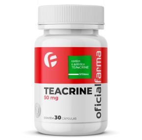 Teacrine® 50Mg 30 Cápsulas Com Selo de Autenticidade