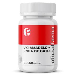 Uxi Amarelo + Unha De Gato 60 Cápsulas
