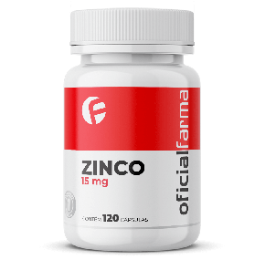 Zinco 15Mg 120 Cápsulas