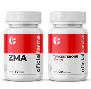 Zma 60 Doses + Turkesterone 500mg 30 Cápsulas
